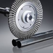 Welding seam processing